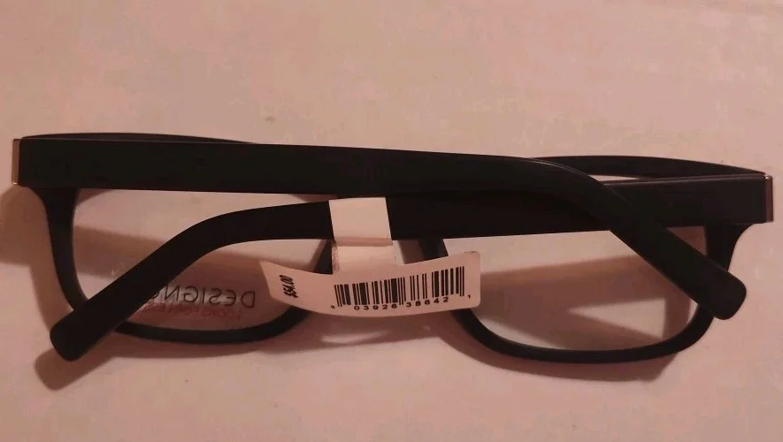 DESIGNER EYEGLASS FRAMES MF-DLFL4015 MBLK A4015 54 19 140 PRESCRIPTION GRADE NWT 3