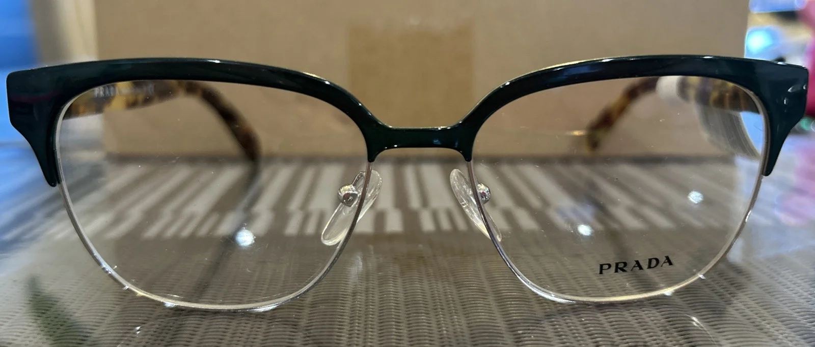 Prada VPR 12T VAO-1O1 Cateye Havana Frames Women 3
